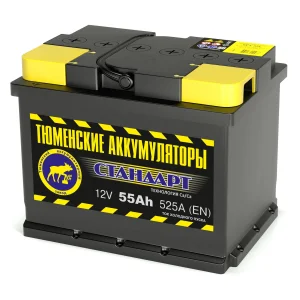 Аккумулятор ТЮМЕНСКИЕ АККУМУЛЯТОРЫ Стандарт 55Ah euro EN525